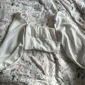 Princess Polly Long Sleeve Corset Crop Top